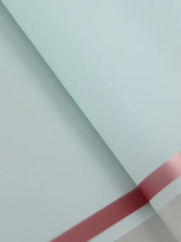 Плёнка для цветов, мятный, 57&times;57 см