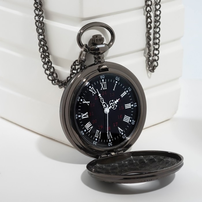 Часы карманные Часы карманные "Бонжур", кварцевые, d циферблата-4 см, 5.5 х 4.5 см