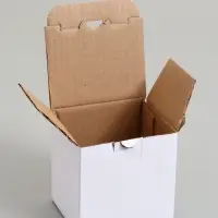Коробка под кружку, белая, 10 х 8 х 10 см