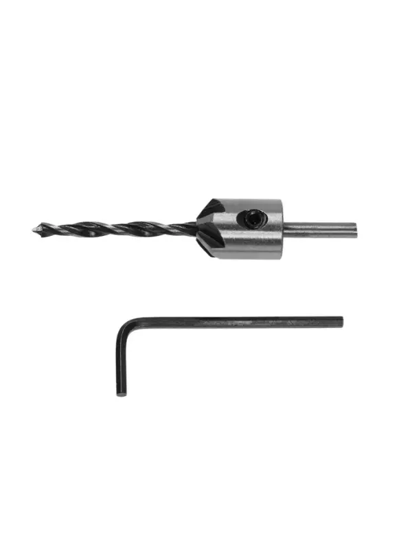 Сверло с зенкером ТУНДРА, 4&times;75 мм