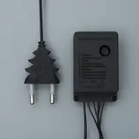 Гирлянда &laquo;Нить&raquo; 20 м, IP20, тёмная нить, 200 LED, свечение белое, 8 режимов, 220 В