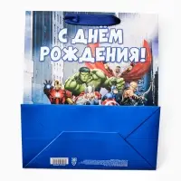 Пакет подарочный &laquo;С Днём рождения&raquo;, ML 23&times;27&times;11.5, см