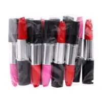 Ручка-прикол Calligrata &laquo;Помада&raquo;, синий/чёрный стержень, шариковая, МИКС