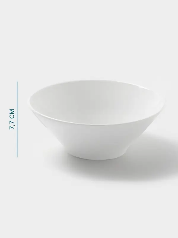 Салатник Hanna Kn&ouml;vell, 1 л, d=20.8 см, конический, фарфор, белый