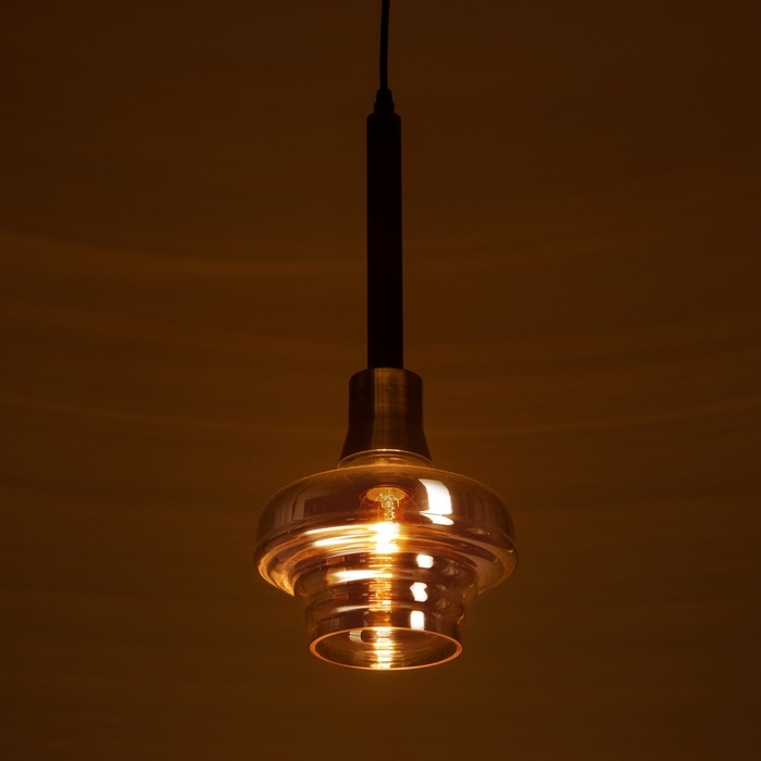 Светильник Светильник "Лондон" 1х40Вт Е27 черный 17,5х17,5х40(140)см