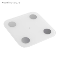 Весы Xiaomi Mi Body Composition Scale 2, электронные, диагностические, до 150 кг, белые