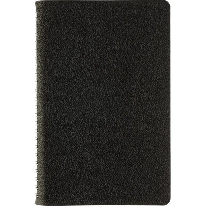 Ежедневник недатированный А5 ALBA черный, 136л 3-783/01