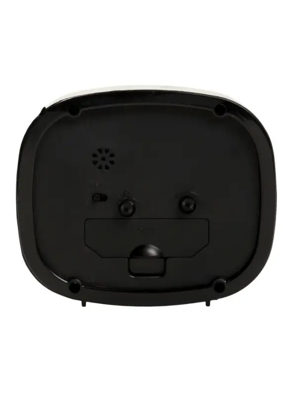 Будильник-часы настольные &laquo;Классика&raquo;, 12.5&times;10.5 см, от батарейки АА, чёрный