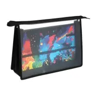 Папка для труда А4 &laquo;Яркие краски&raquo;, молния сверху