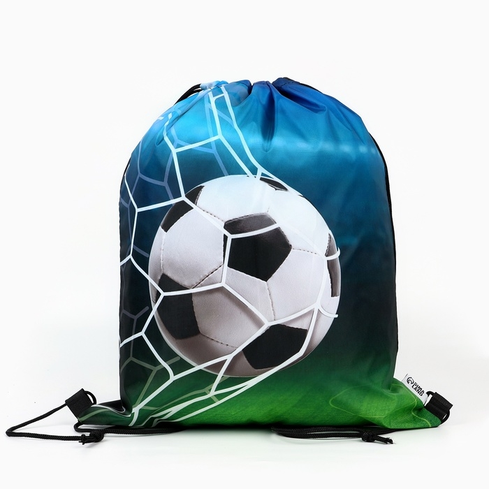 Мешок для обуви «Футбол» болоньевый материал, 30×40 см Мешок для обуви «Футбол» болоньевый материал, 30×40 см