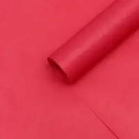Бумага упаковочная крафт двусторонняя, малиновый, 0.68&times;10 &plusmn;5% м, 70 г/м&sup2;