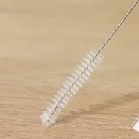 Ёршики для посуды Доляна, 2 шт.: 14.5&times;2.5 см, 17&times;0.5 см, белые