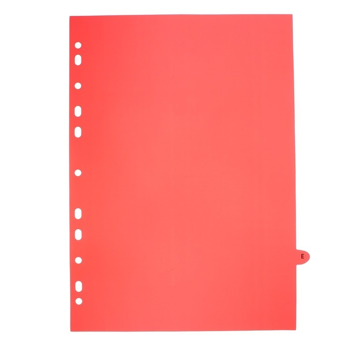 Разделитель листов A4 (245 x 305 мм), цветовой, алфавитный А-Я, 20 листов, Разделитель листов A4 (245 x 305 мм), цветовой, алфавитный А-Я, 20 листов, "deVENTE. Pastel" полипропилен 140 мкм, индивидуальная упаковка