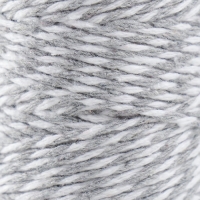 Пряжа 100% целлюлоза "Softino Raffia Color Melange" кручёная, серая 100м ±2м 87 гр