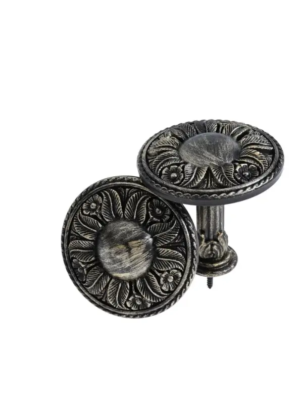 Крючок для штор CAPPIO KS031, d=95 мм, цвет черное золото, 2 шт Крючок для штор CAPPIO KS031, d=95 мм, цвет черное золото, 2 шт