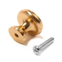 Ручка-кнопка CAPPIO PK321, d=24 мм, цвет золото