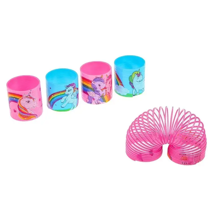 Пружинка - радуга «Единорог», d=5.5 см, МИКС