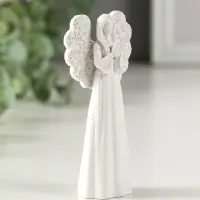 Фигурка полистоун &laquo;Белоснежный ангел безликий&raquo;, 11&times;5&times;3 см, МИКС