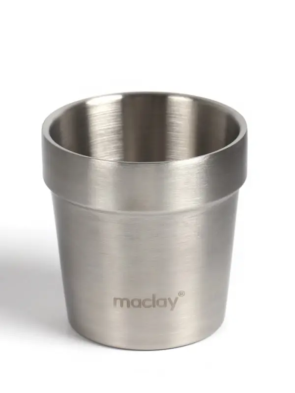 Стакан походный Maclay, 180 мл, нержавеющая сталь, двойное дно