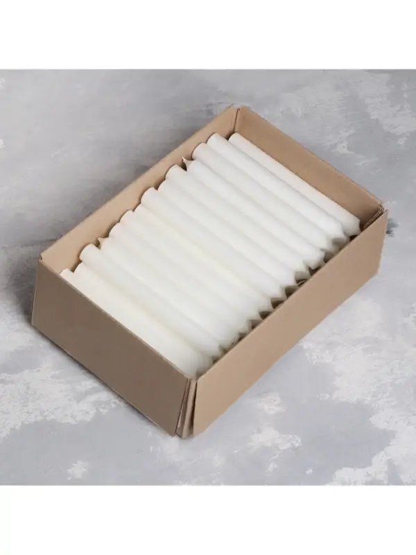 Набор свечей хозяйственных, 1.8&times;17 см, 40 г, 60 шт.