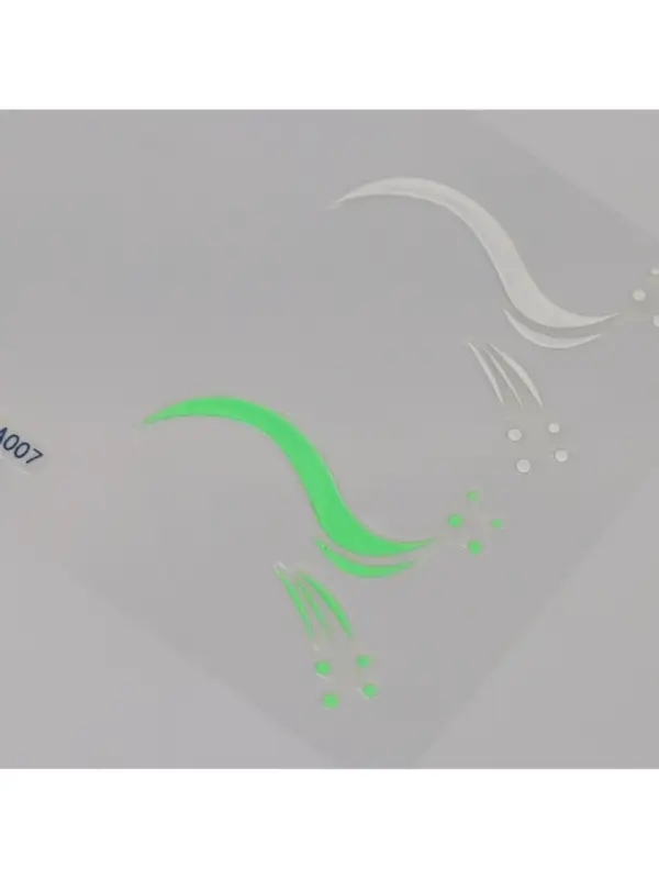 Наклейка на лицо &laquo;Стрелки для глаз. Роса&raquo;, 13&times;13.5 см