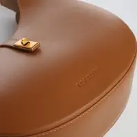 Сумка женская багет TEXTURA на молнии, 27&times;9&times;23 см, рыжая