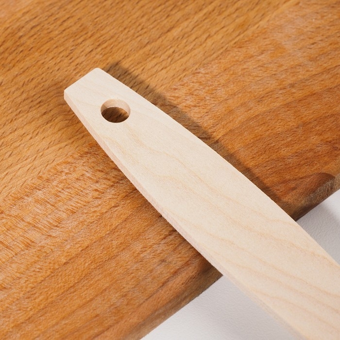 Лопатка деревянная «Берёза ЛЮКС», большая в евро-слоте, 245×45×4 мм Лопатка деревянная «Берёза ЛЮКС», большая в евро-слоте, 245×45×4 мм