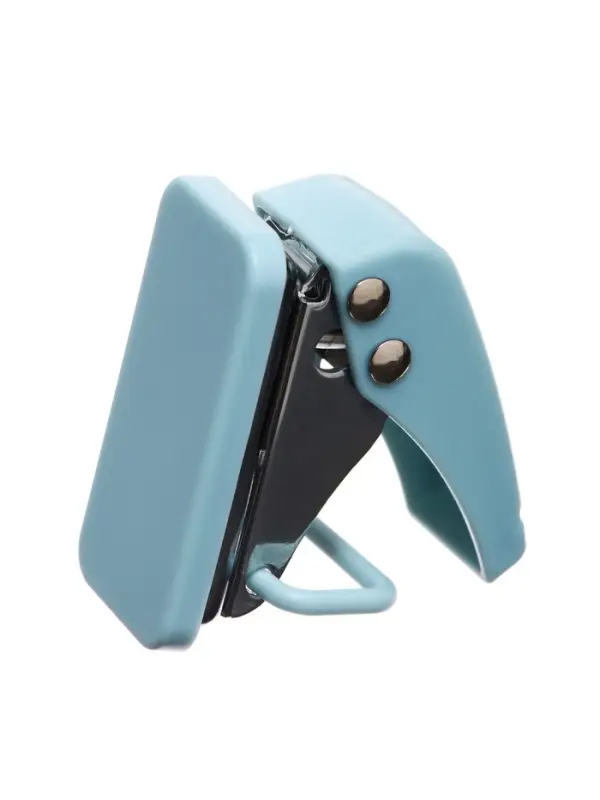 Дырокол на 1 отверстие, до 10 листов, металлический, МИКС