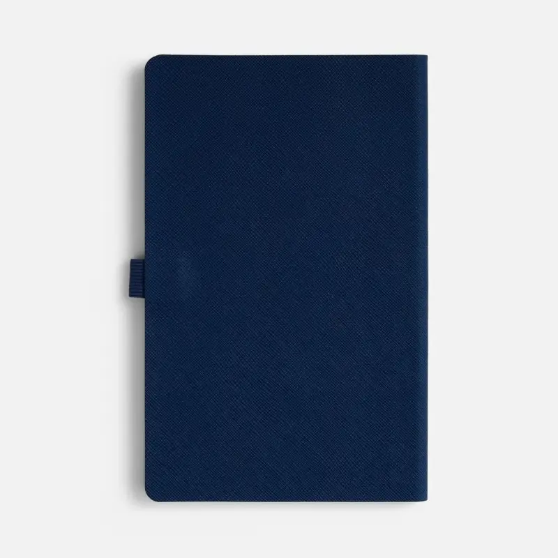 Ежедневник Lungo, недатированный, темно-синий Ежедневник Lungo, недатированный, темно-синий