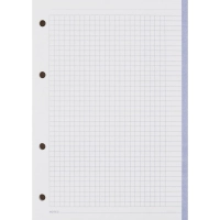 Сменный блок для тетрадей на кольцах, BeSmart А5 120л клетка Цветной N001d