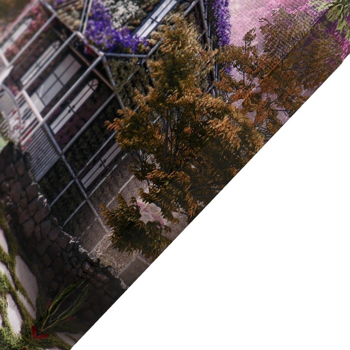 Картина на холсте Картина на холсте "Дом на берегу" 50х75 см