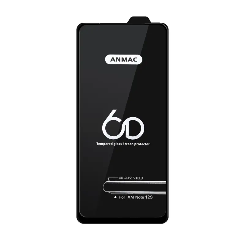 Защитное стекло XM Note 12S Anmac 6D Black без упаковки Арт.1137475 (10 шт./уп.) Защитное стекло XM Note 12S Anmac 6D Black без упаковки Арт.1137475 (10 шт./уп.)