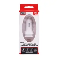 USB автомобильное зарядное устройство AVS 2 порта UC-323 (3,6А)