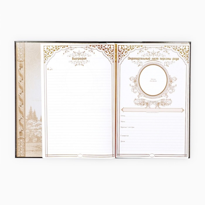 Родословная книга «Наша Семья», 50 листов, 22 х 31 см.