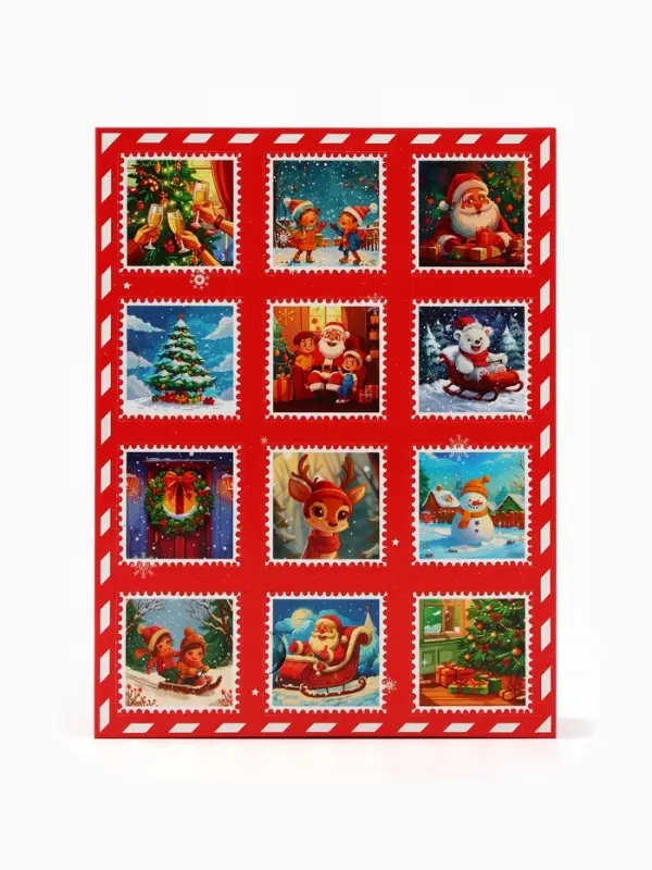 Адвент- календарь с чаем &laquo;Почта новогодняя&raquo;, 215 г