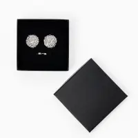 Коробочка подарочная под набор &laquo;Минимал&raquo;, 9&times;9 см, (полезная часть 8.5&times;8.5 см), чёрная