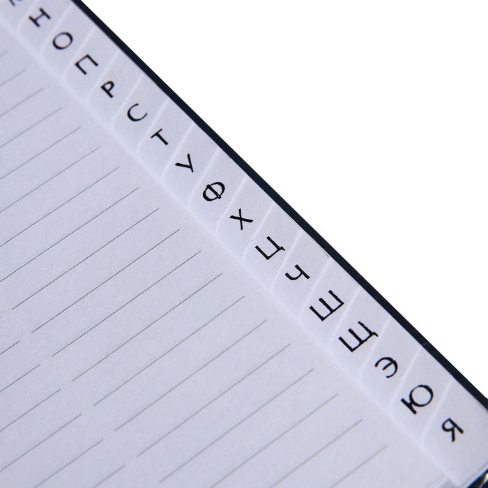 Телефонная книга А5, 64 листа deVENTE.Wild, твердая обложка из искусственной кожи, кремовый блок 70 г/м2, темно синий Телефонная книга А5, 64 листа deVENTE.Wild, твердая обложка из искусственной кожи, кремовый блок 70 г/м2, темно синий