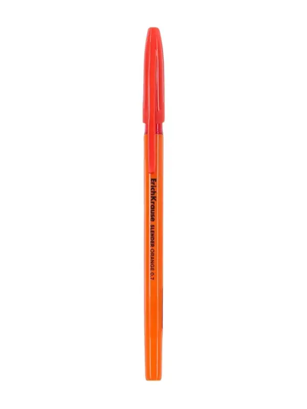 Ручка шариковая ErichKrause Slender Stick Orange, Super Glide, 0.7 мм, красная Ручка шариковая ErichKrause Slender Stick Orange, Super Glide, 0.7 мм, красная