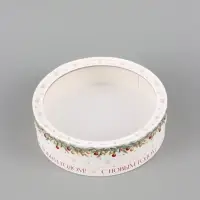 Коробка подарочная для макарун, с окном &laquo;Мандарины&raquo;, 20&times;20&times;5