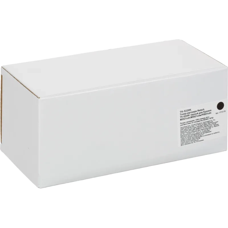 Тонер-картридж Retech TK-5220K чер. для Kyocera M5521cdn/M5521cdw/P5021cdn