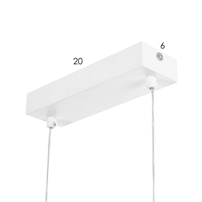 Светильник подвесной "Бабочки" LED 32Вт розовый 35х5х60см