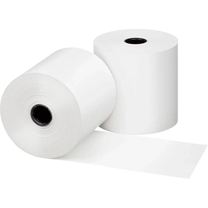 Ролики для касс Комус 80х80х18 (63м) из т/б 6шт/уп., 9уп/кор&nbsp;&nbsp;&nbsp;