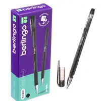 Ручка гелевая Berlingo. X-Gel, чёрный стержень, узел 0.5 мм
