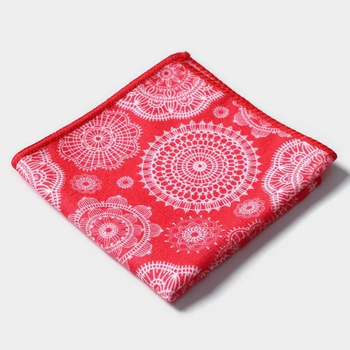 Салфетка для уборки Доляна «Восточный принт», 29×29 см, микрофибра, МИКС Салфетка для уборки Доляна «Восточный принт», 29×29 см, микрофибра, МИКС