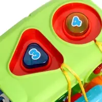 Музыкальная игрушка &laquo;Автобус&raquo; световые и звуковые эффекты