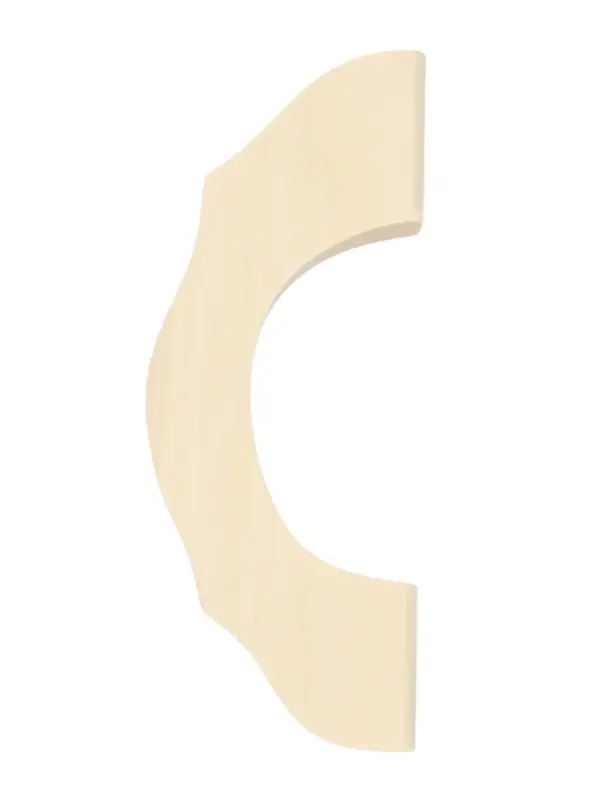 Ручка для бани и сауны, 19&times;8&times;3 см, деревянная