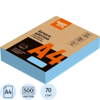 Бумага цветная (голубой пастель), 70г, А4, 500 л
