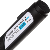 Маркер лаковый Topfort Industrial Plus 4 мм синий
