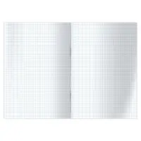 Книга учета А4, 144 листа, клетка, 200&times;290 мм, бумвинил, синий, блок офсетный