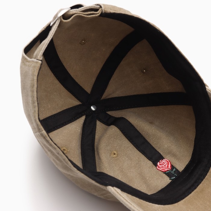 Кепка женская "Роза" MINAKU, цв. бежевый, р-р 58